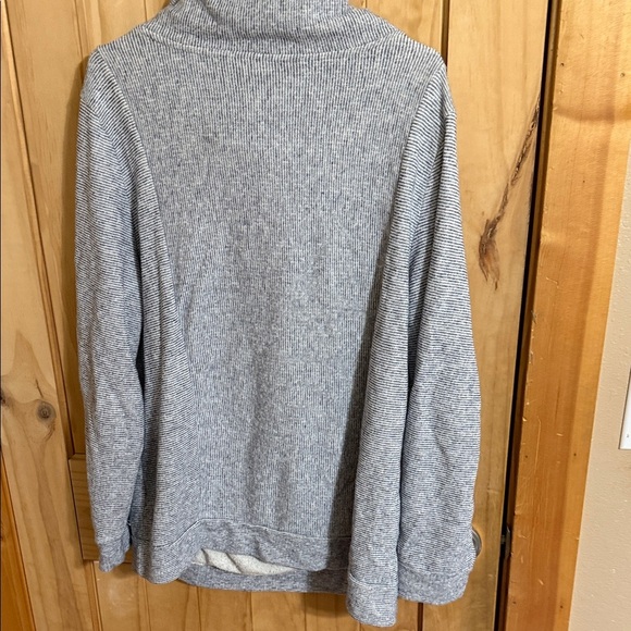 Tommy Hilfiger Gray Women's Cowl Neck Sweater - Picture 3 of 6